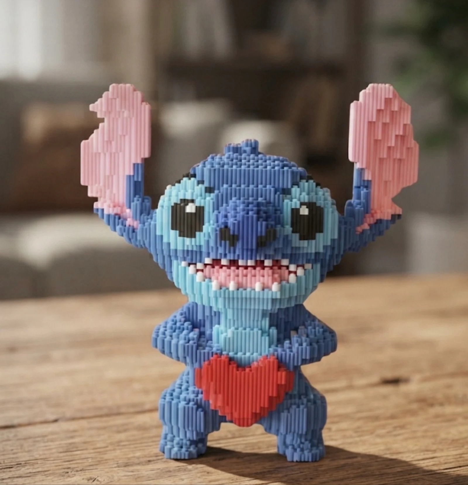 Mini bloques 3D Stitch CZ8872 con piezas y manual